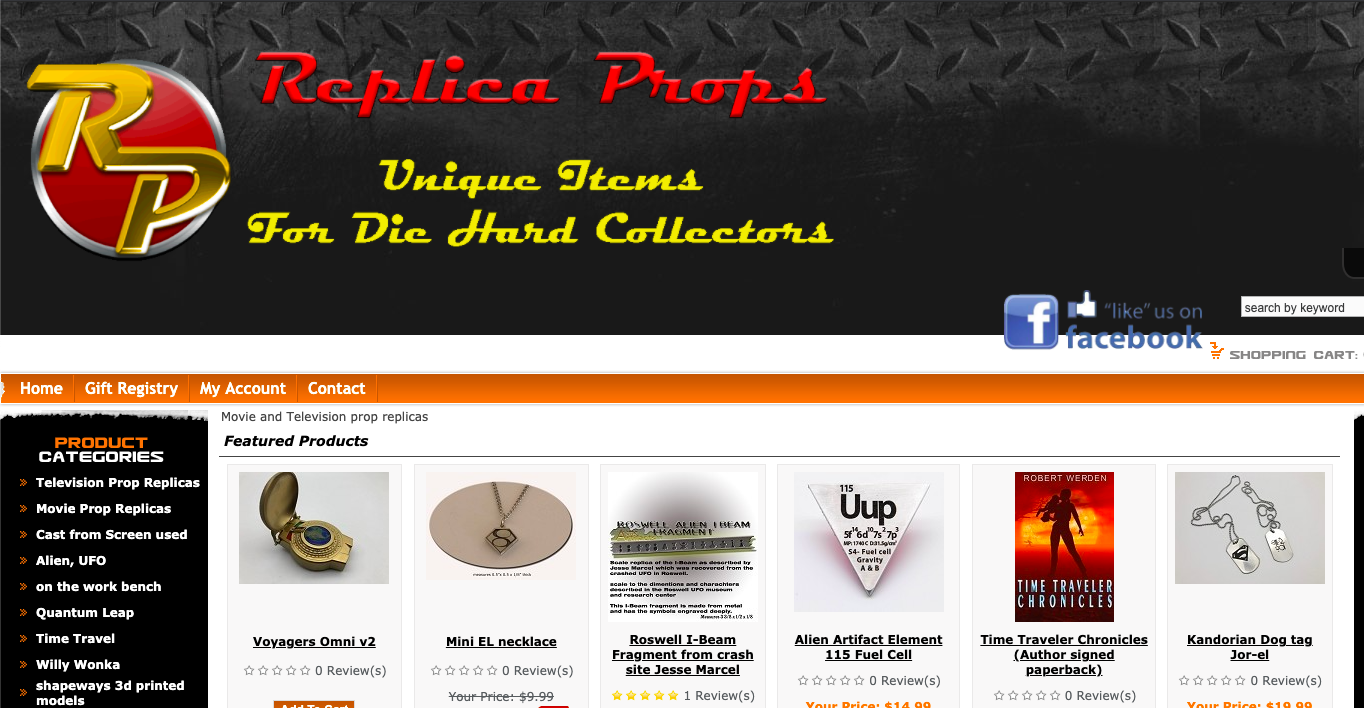 Replica-Props-website 