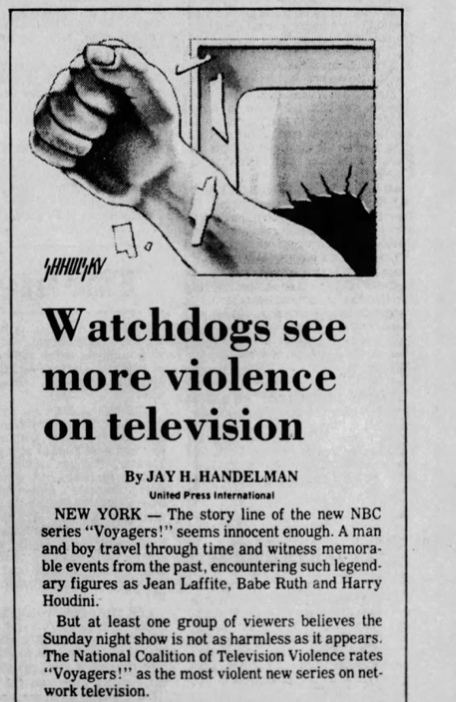 TV Watchdogs - Voyagers Violence